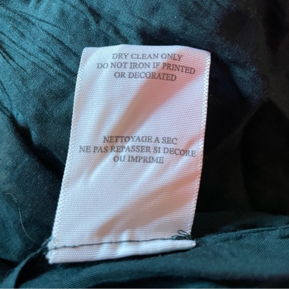 Joie Lightweight Silk Cotton Button Down Blouse Smocked Peasant Top | A76 - Picture 6 of 7